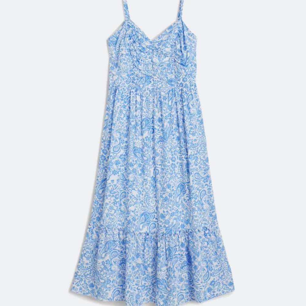 Rayna Ruched Detail Midi Dress